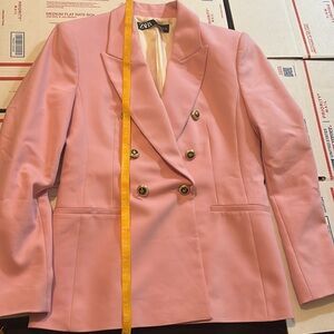 Zara- Medium- Light Pink Blazer With Shoulder Pads